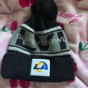 LA rams beanie
